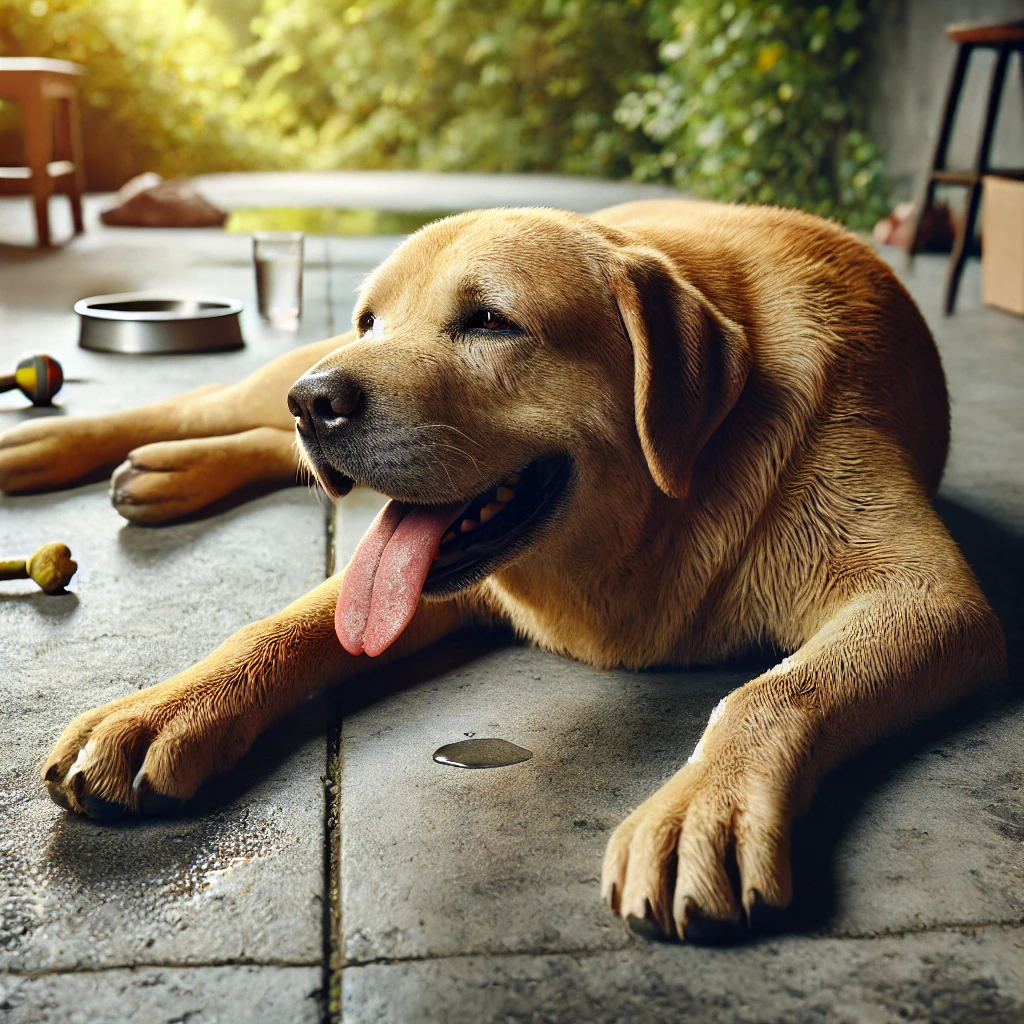 Perro-cansado-despues-de-un-largo-dia-de-ejercicio